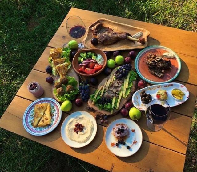 Baresha Agroturizem Hotel Qafe-Grade Bagian luar foto